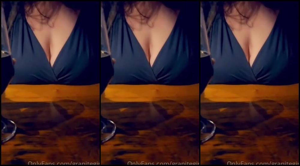 Shawna Nicknamed Granitegirl Onlyfans Upskirt At A Bar