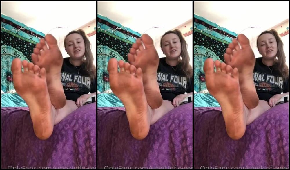 Goddess Flower Nicknamed Smokinflowers Foot Fetish 07 05 2023 Onlyfans Video Its Your Lucky Day Beta You Get To Give My Divine Dirty Feet A Good Tongue W1K
