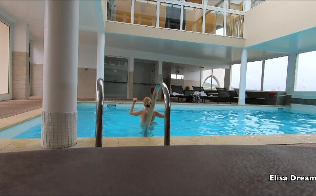 Having Fun In A Naturist Spa After A