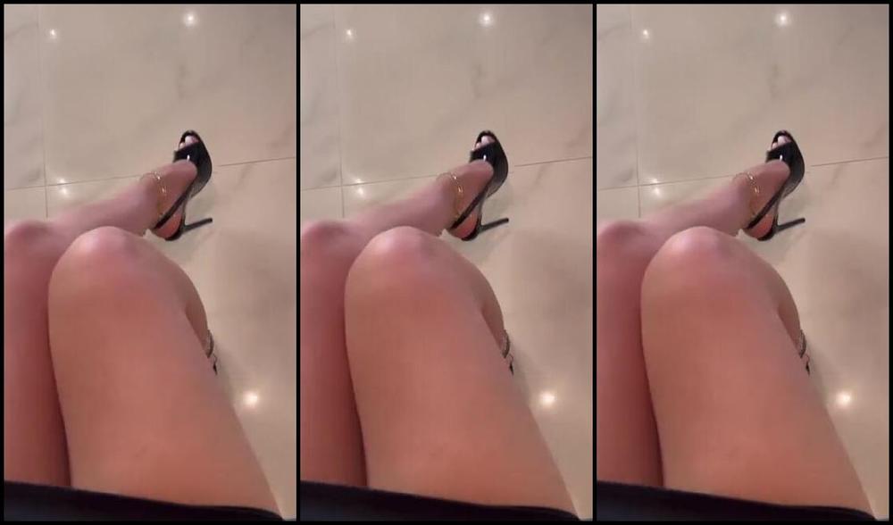 Simply Milena Nicknamed Simplymilena Onlyfans Shoe Dangle From My Pov Hope You Like It Thank You I For The Heels