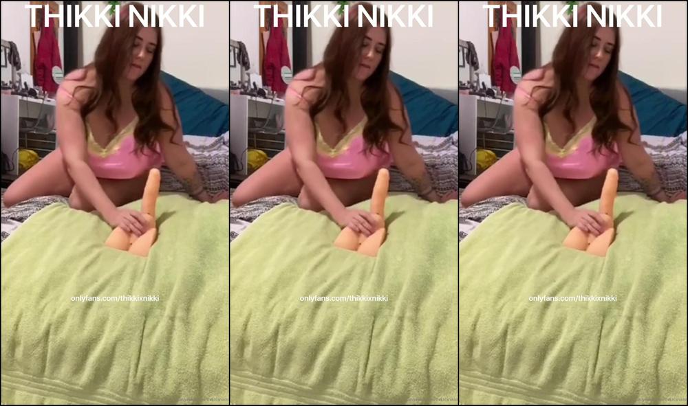 Thikkixnikki Cute Pj With New Toy