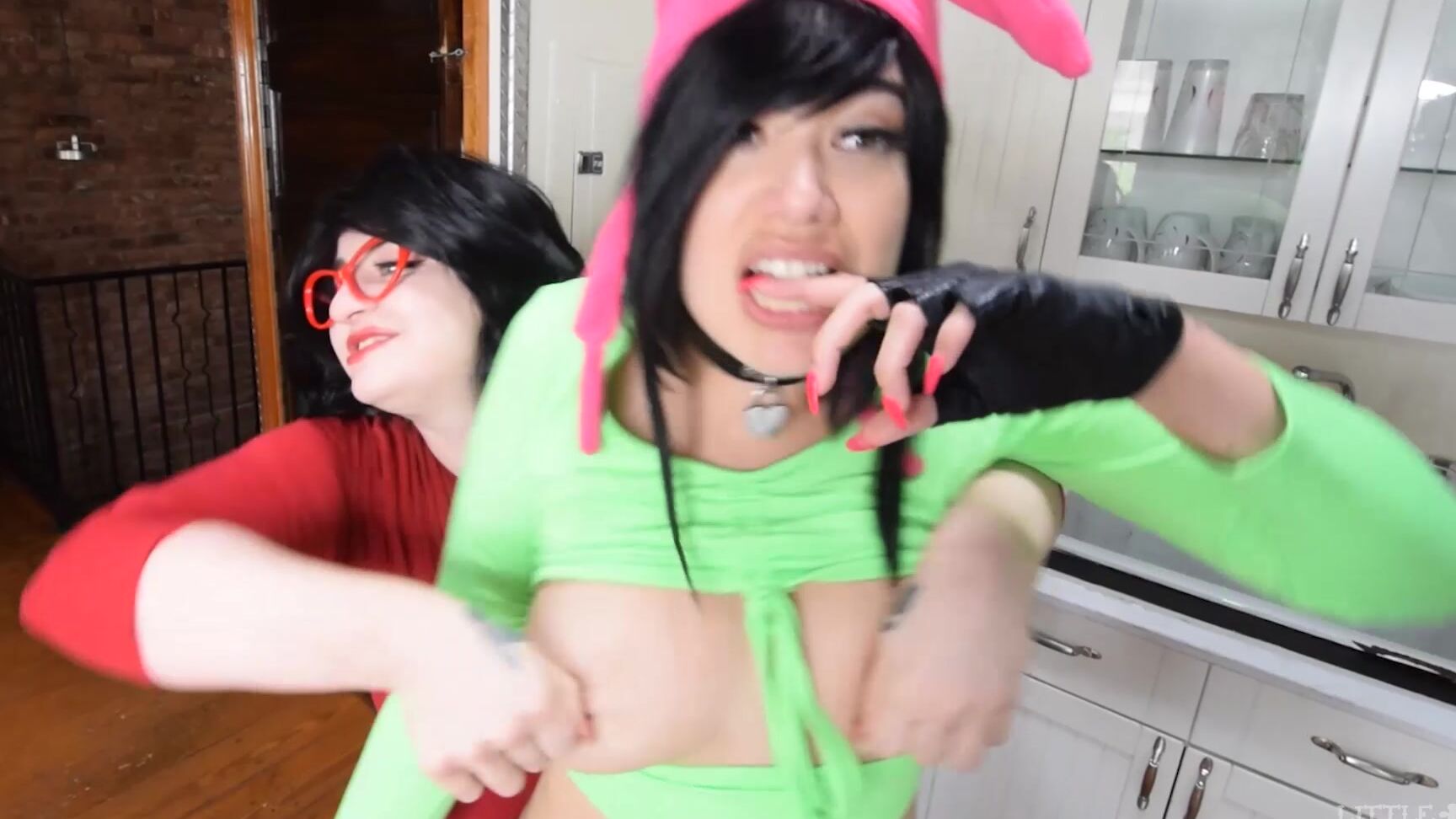 Cosplay, Role Play, Sisters, Submissive Sluts, Taboo little puck bobs terribly taboo family pov louise ManyVids