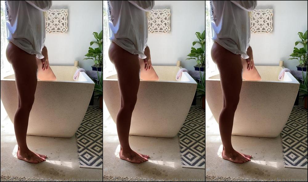 Chelseawaves First Ever Bathtub Vid Just Got Out Of The Water From A Little Surf At The River Mou