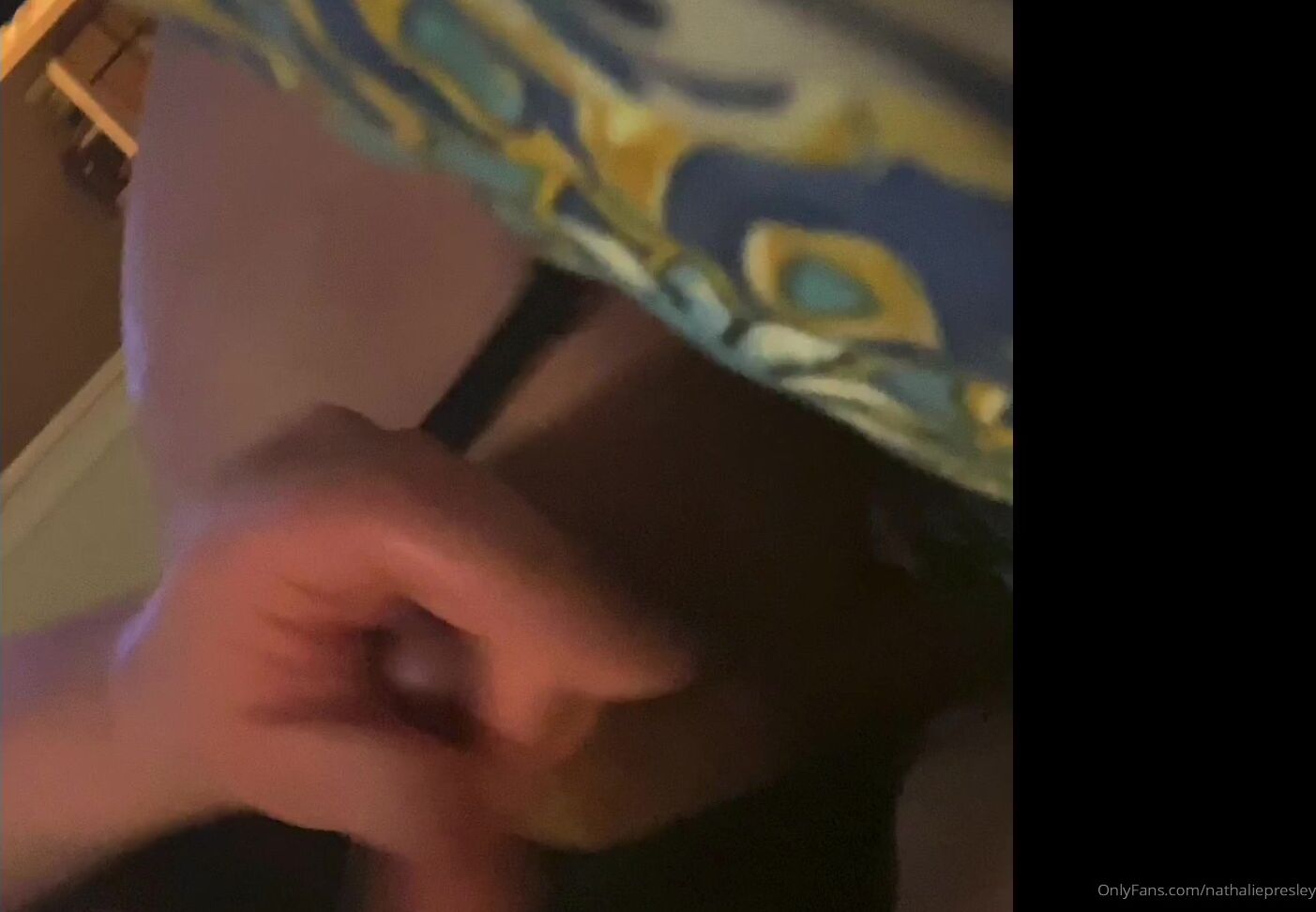 Nathaliepresley Edging And Teasing You As I Play With My Tits And Stroke My Throbbing Girl Cock