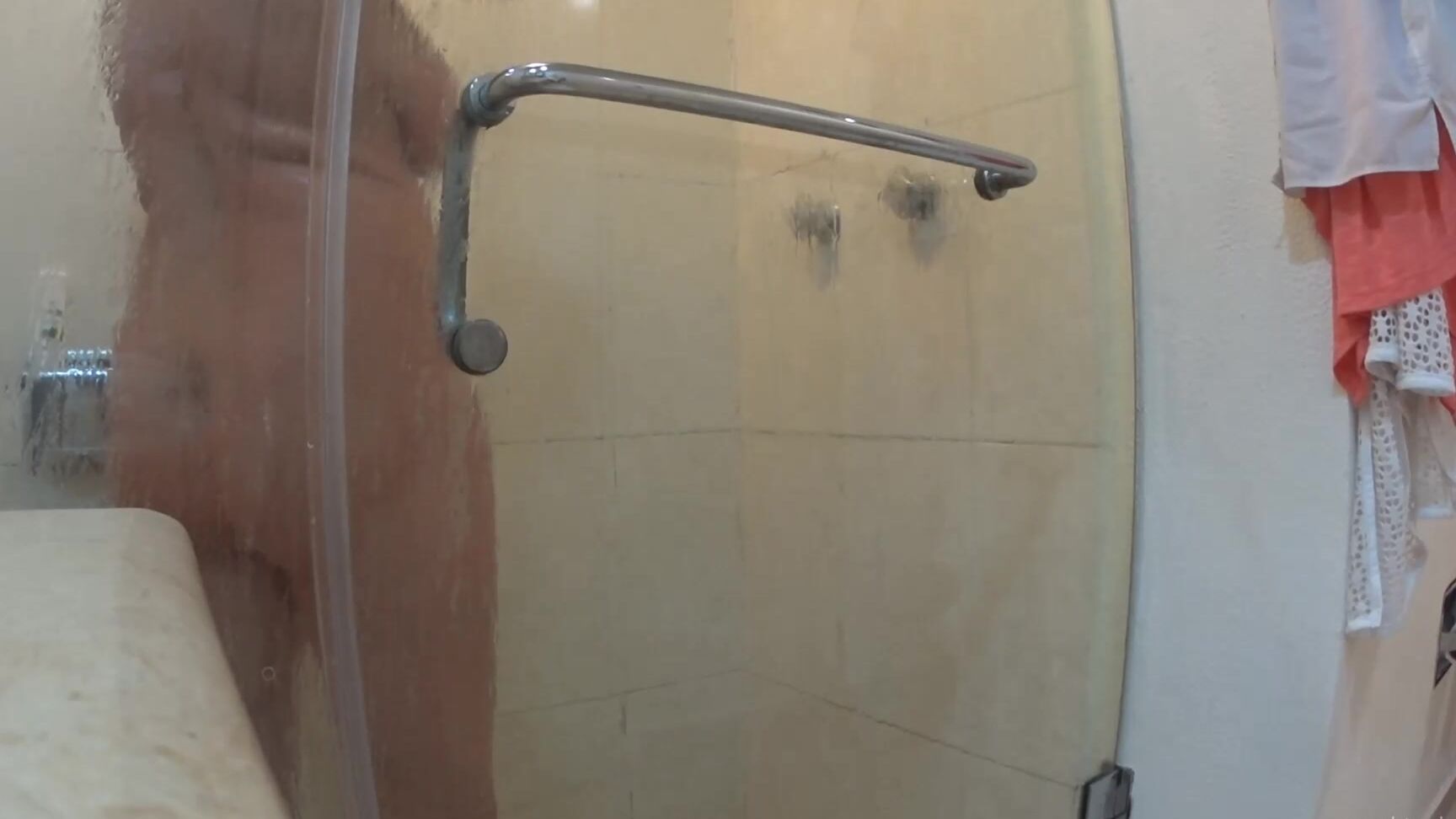 Naughty Christine Showering