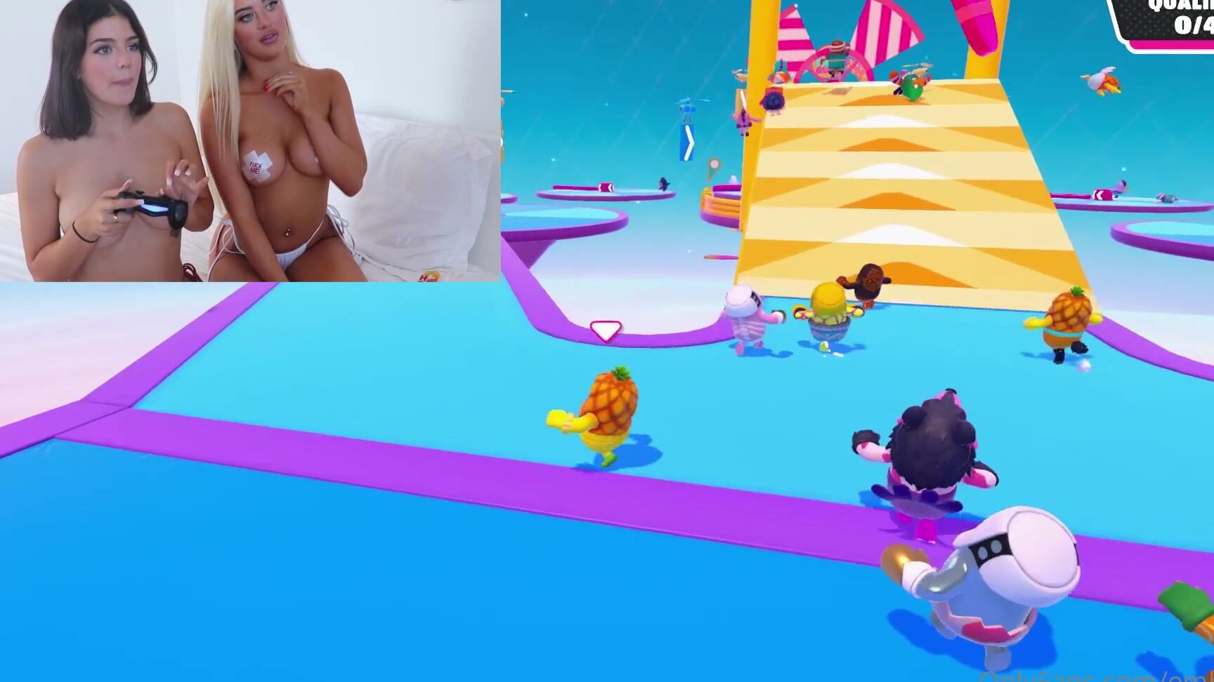 Emblack Rd Time Lucky Full Uncensored Strip Fall Guys Pt With Rhiannonblue These Ar