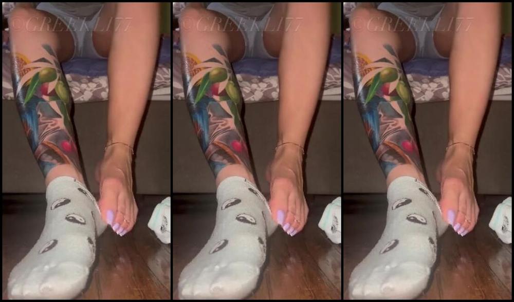 Greek Goddess Li Aka Greekli77 06 20 2024 Onlyfans Video Dramatically Picked My Feet Up So You Can Hear How Sticky Hot They Were