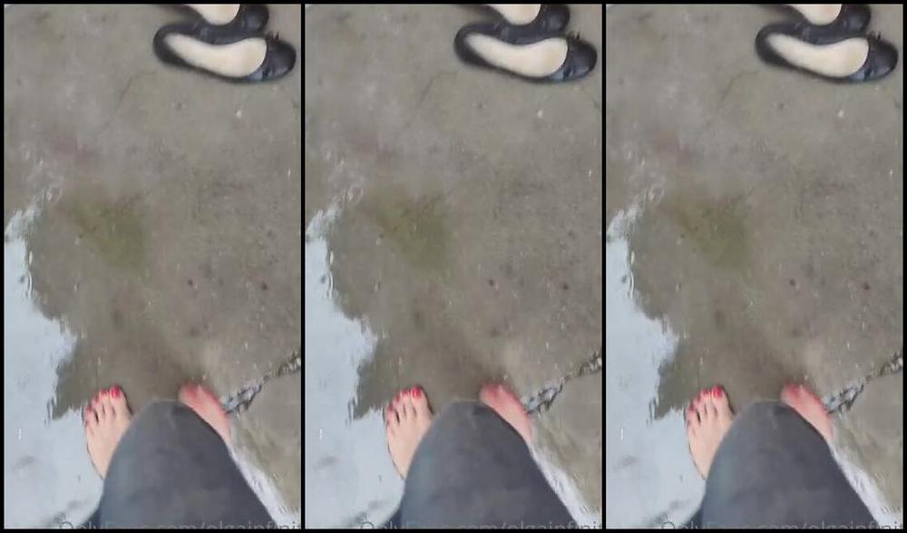 Olga Infinity Aka Olgainfinity Onlyfans I Was Caught Downpour