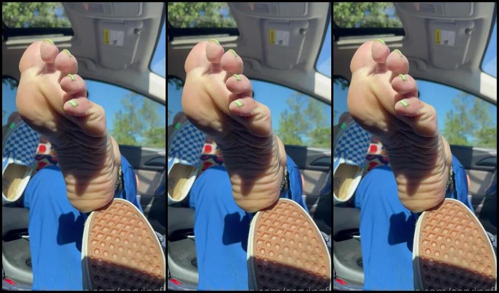 Servingbarefeet Aka Servingfet Onlyfans Toe Jam Heaven2