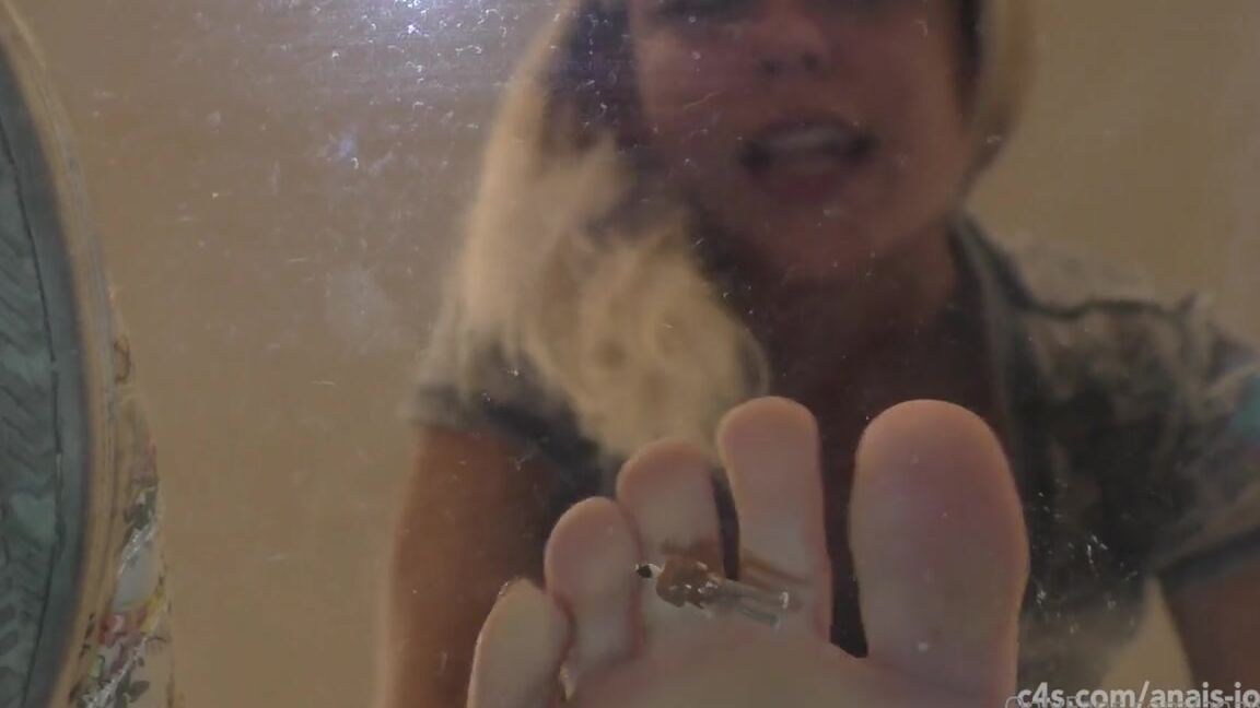 Anaisjolie Onlyfans My Little Slave Is Still Alive After Spending 2 Days In My Stinky Shoes Lets See If He Can Take