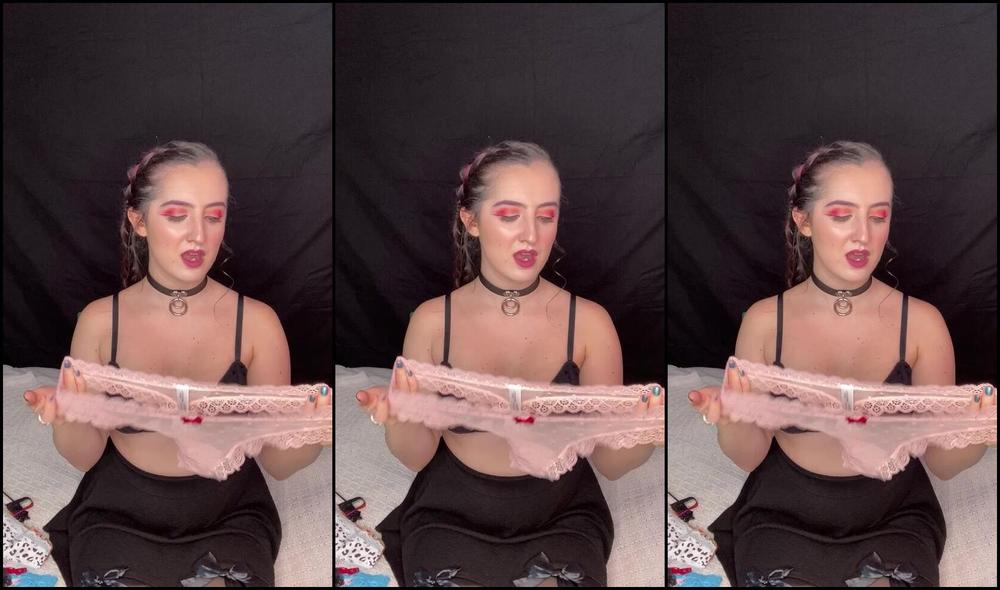 Bra & Panties, Panty Fetish, Unboxing, Vlog random panty unboxing ManyVids