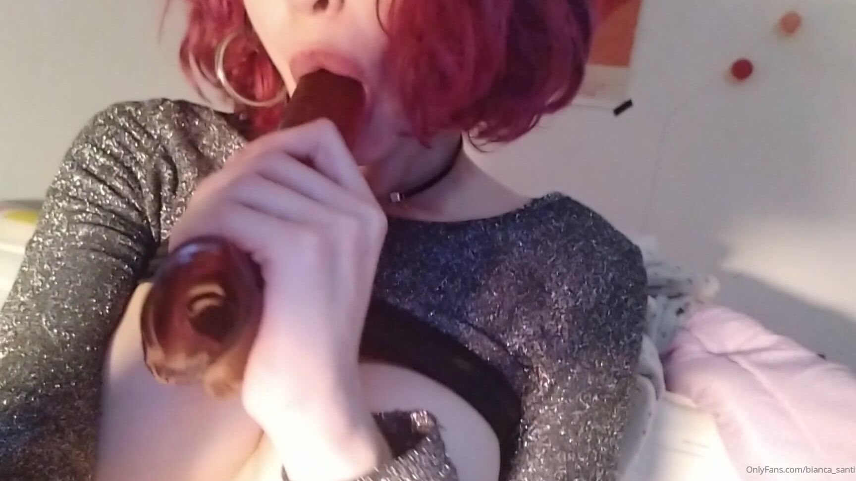 Bianca Santi Una Succhiata Prima Di Andare A Nanna