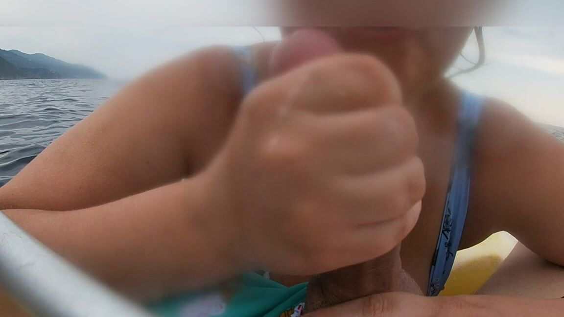 Mila Volker Hard Quickie Blowjob On Canoe Manyvids