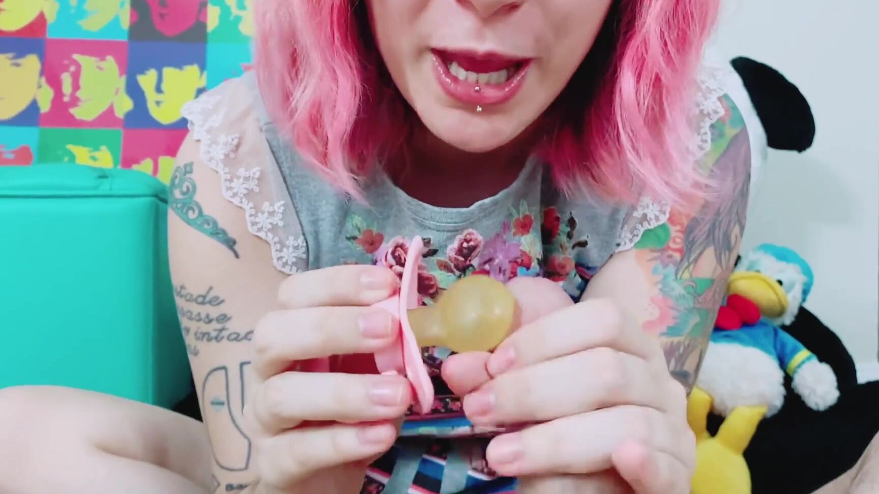 Adult Babies, Handjobs, Humiliation, Latex, Oral Fixation pacifier-lover-humiliation ManyVids