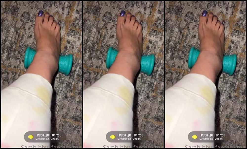 Sarah Bbw Fantasy Toes Aka Comefollowsarah Onlyfans Video 936