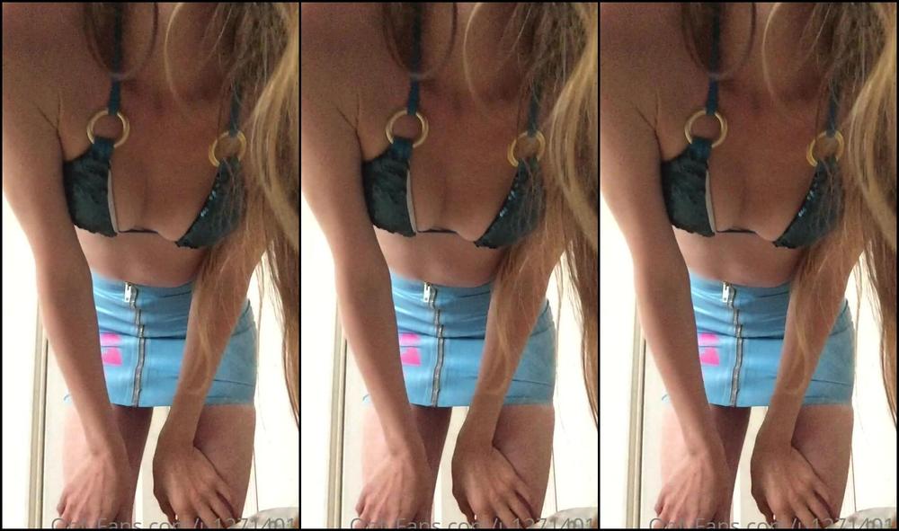 Goddessanna Video My Sexy Ass Dressed In A Tight Blue Latex Skirt My Ass Is Going To Brainw