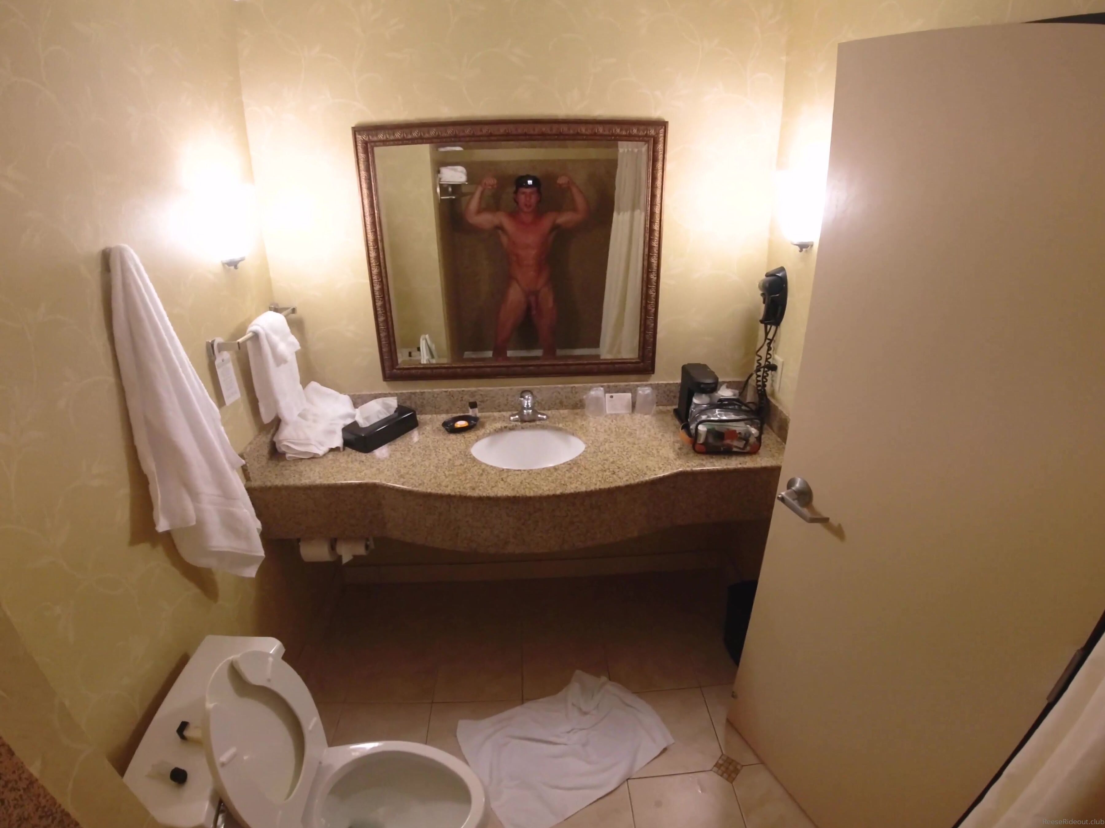 Reeserideout Putting On My Gopro To Give You The Most Realistic Perspective Of Me Taking A Shower
