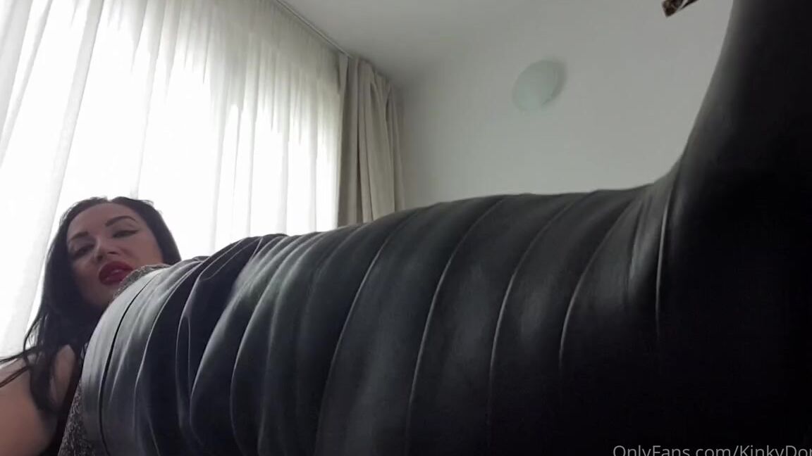 Kinkydomina Onlyfans Bootsfetish Sharpnailsmistress Femaledomination Feeding Your Addiction To Me In Order To Make You