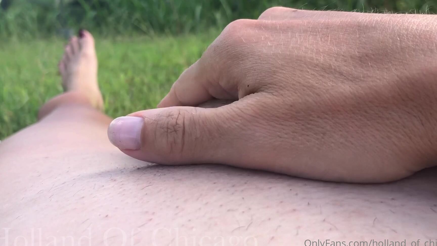 Holland Of Chicago Enjoy Your Goddess Stroking In Paradise The Lush Greenery The Sound Of The Waterfal