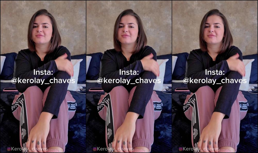 Kerolaychaves 3411037171 07 23 2024 T Um Friozinho Aqui Tive Que Colocar Uma Meia Pra Proteger Meus Pezinhos Mas Vou Mostrar