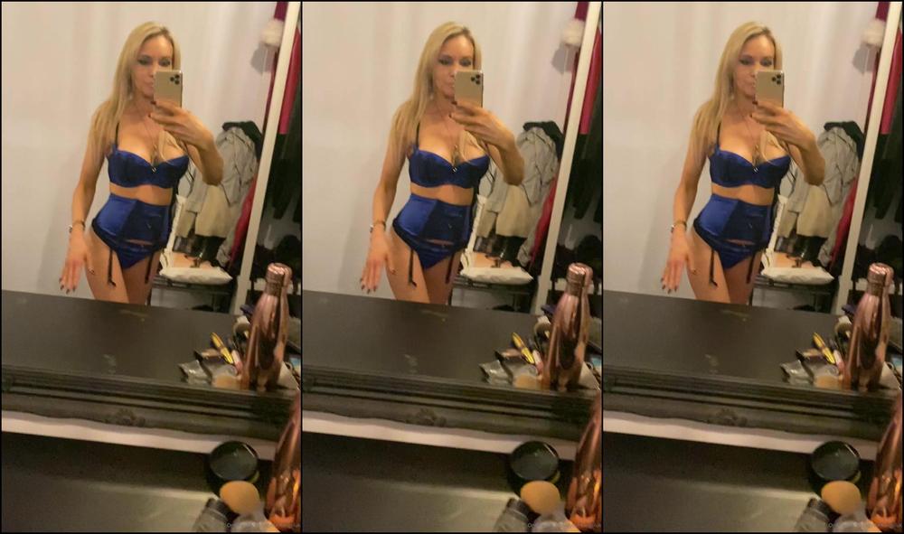 Lady Dark Angel Lingerie Set Getting Ready This Morning Xx