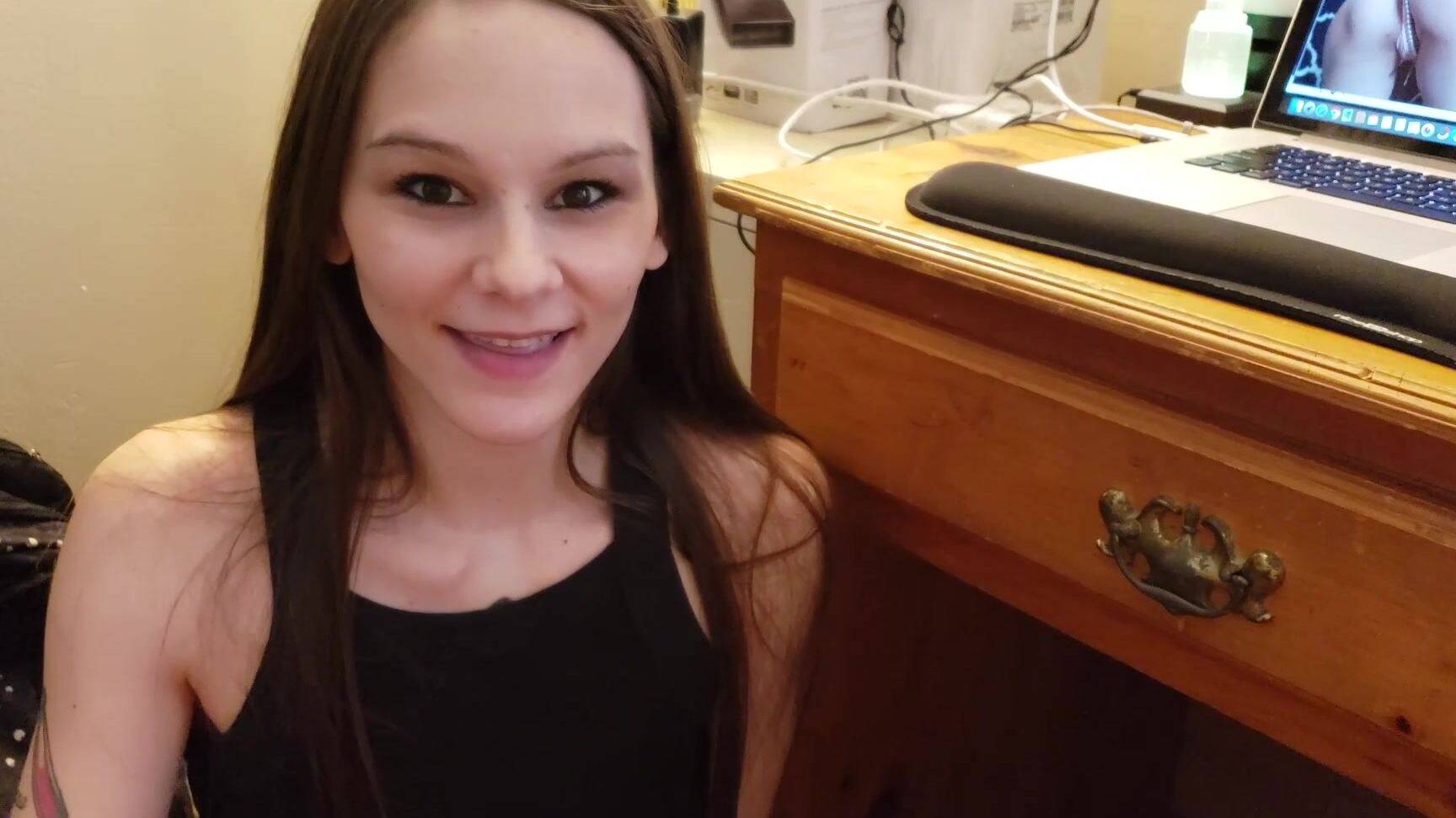 "Katy Faery" blow jobs, blowjob, cum in mouth, oral sex, pov oral roommate fantasy ends prematurely Manyvids