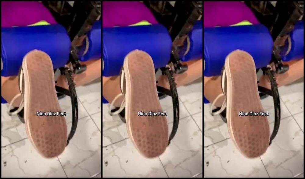 Nina S Feet Nicknamed Ninadiaz Feet Onlyfans Today You Will Work Out With Me Since I Know You Liked The Last Training