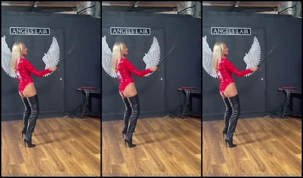 Ladydarkangeluk Onlyfans Wheel Game Clip Behind Scenes Oubliettefilms
