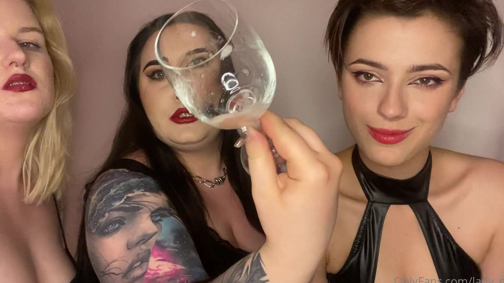 Lady Perse New Special Spitting Clip With Cinder Lady And Mistresskarino You Have To Watch It