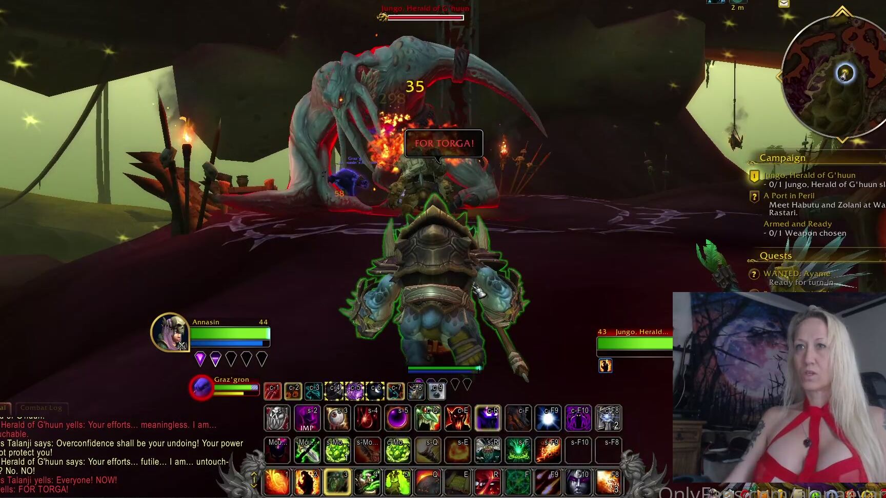 Alanaevansxxx 3333938431 05 25 2024 Had Some Fun Playing Wow Today So I Decided To Record It And Share With You