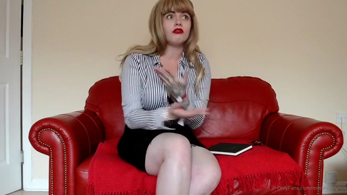 Miss Marilyn Nicknamed Missmarilynxx Onlyfans Your Counsellor Isnt Laughing Anymore Sph