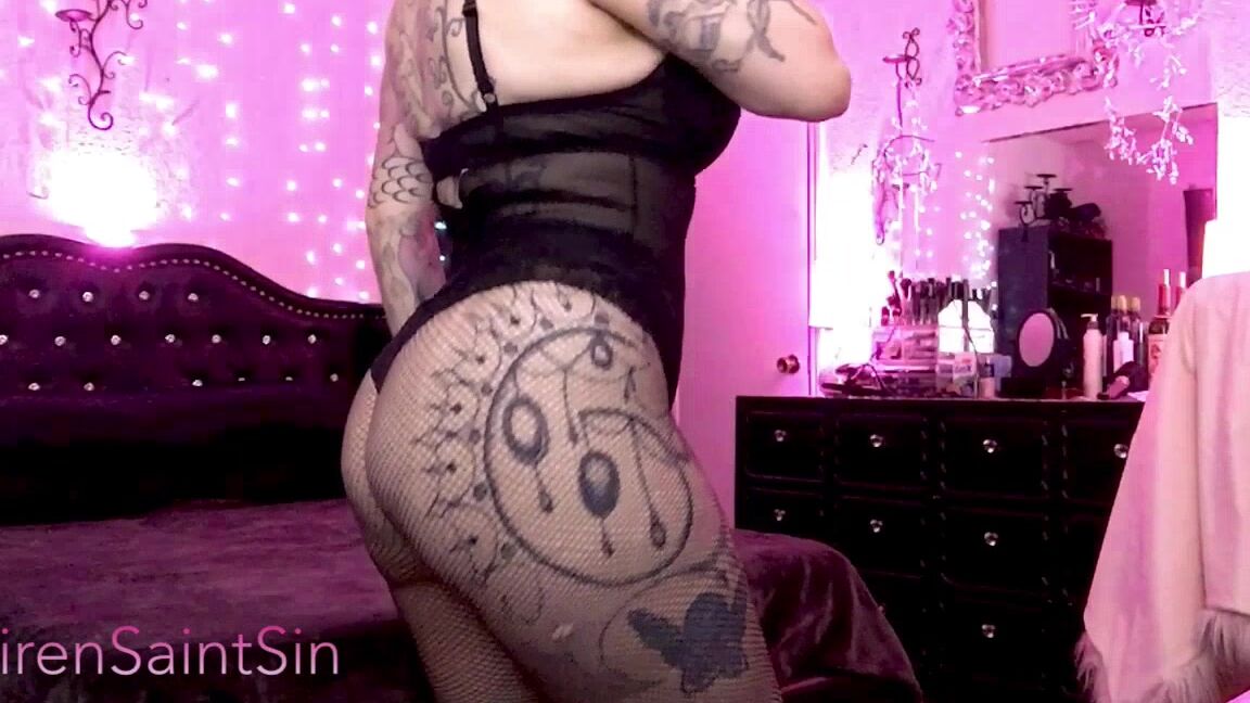 Ass Fetish, Ass Shaking, Ass Worship, Big Ass, Kink sirensaintsin fishnet ass worship ManyVids