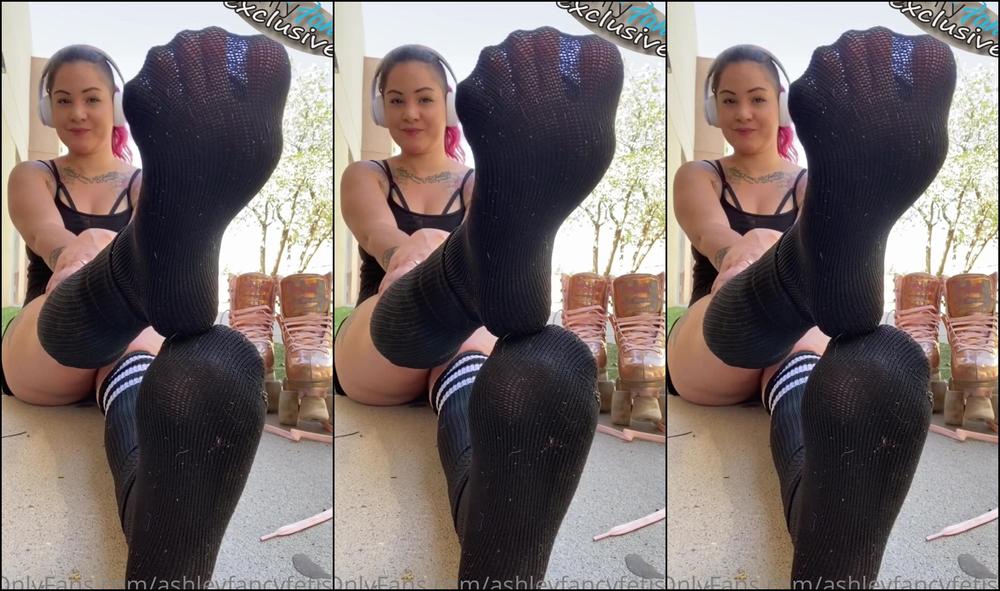 Ashleyfancyfetish Smelly Skate Feet Joi