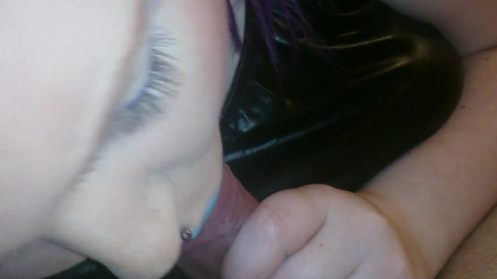 Boundgirlxo Blue Lips Giving Bj