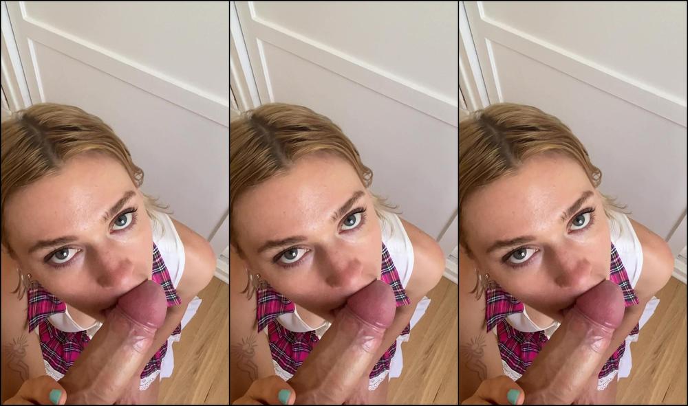 Halli N Lover Of Schoolgirl Bj Facial