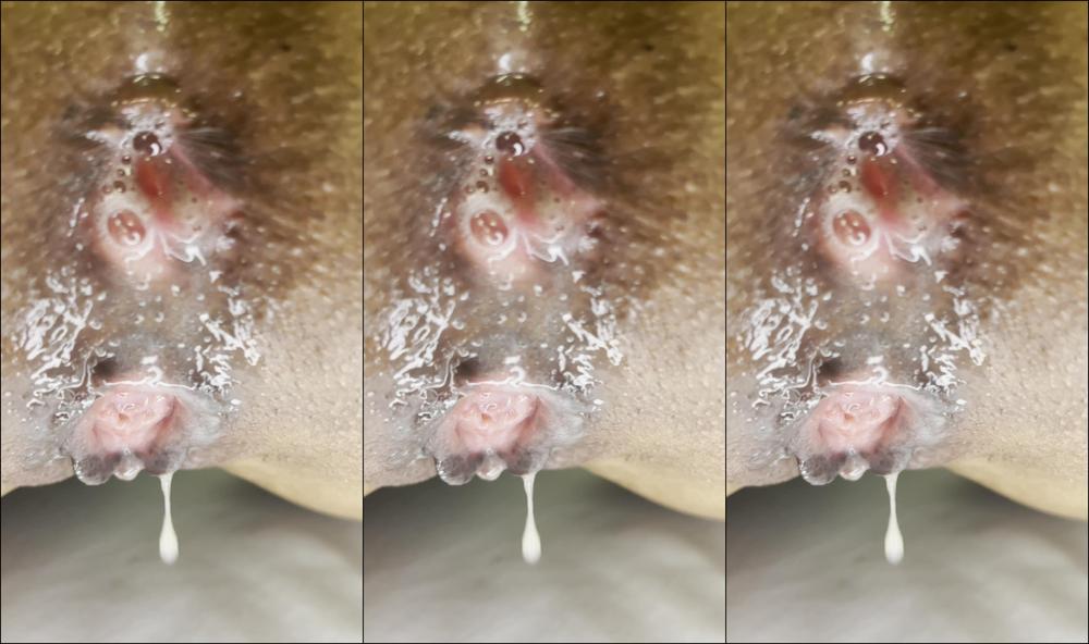 Creampie Compilation, Anal, Creampie, Ebony Ass Fetish, Ebony close up anal creampies squirt ManyVids