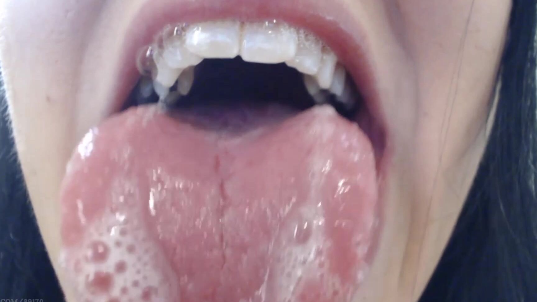 Booty U Blowing Spit Bubbles