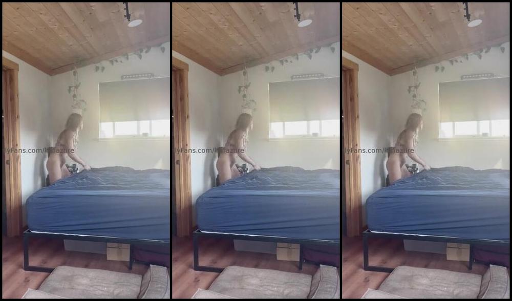 Kiki Azure Nicknamed Kikiazure 02 25 2024 Onlyfans Video Little Clip Of Me Being A Good Lil Housewife And Making The Bed