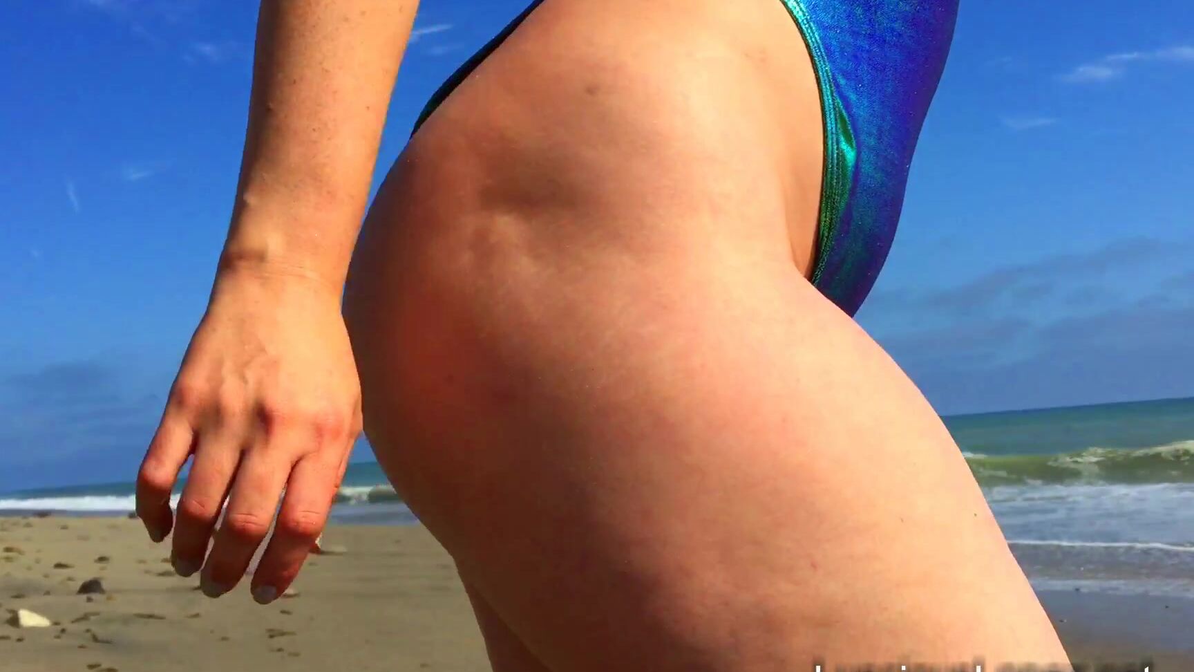Luscious Lopez Swimsuit On The Beach