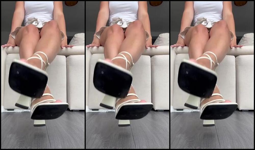 Sarina Jones Nicknamed Sarinajones 11 24 2023 Onlyfans Video White High Heels And White Toes What Do You Want More