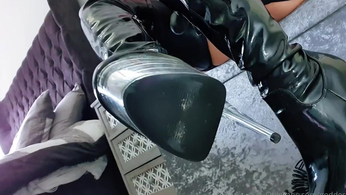 Miss Evie Lock Nicknamed Missevielock Onlyfans My Boots Were Made To Walk All Over Pathetic Inferior Bitches