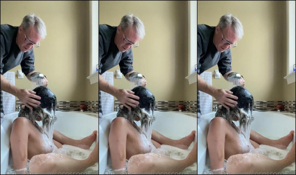 Cocoscorpiovip Wash Her Hair Just Once That Kind Of Caring