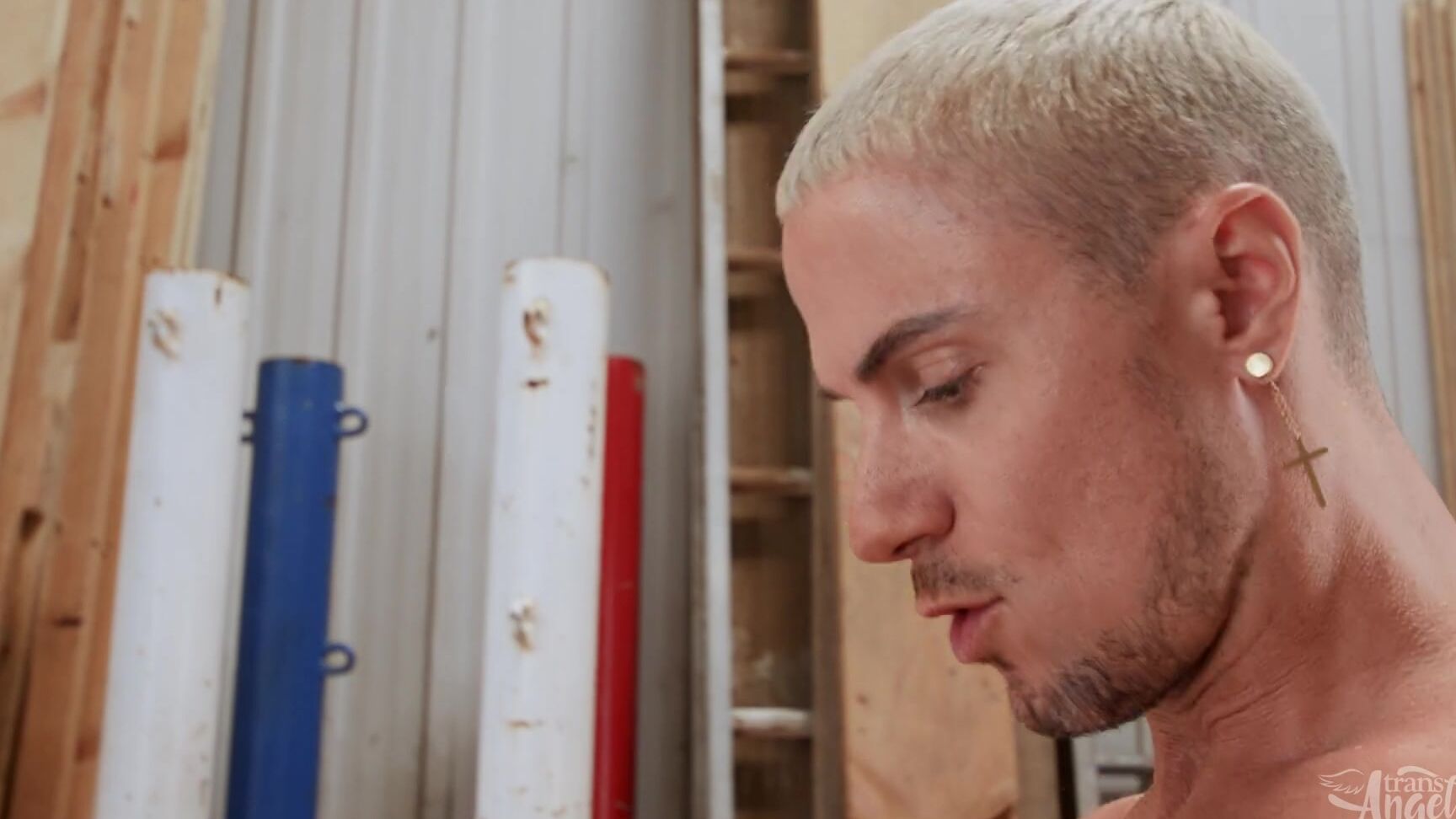 Blowjob, Wet, Reverse Cowgirl, Interracial, Bubble Butt, Brunette, Transsexuals, Anal, High Heels, Tattoo, Missionary, Shemale, Bikini, Doggystyle, Titty Fuck, Big Tits Leilani Li - Splish Splash My Ass Part 1 TransAngels.com