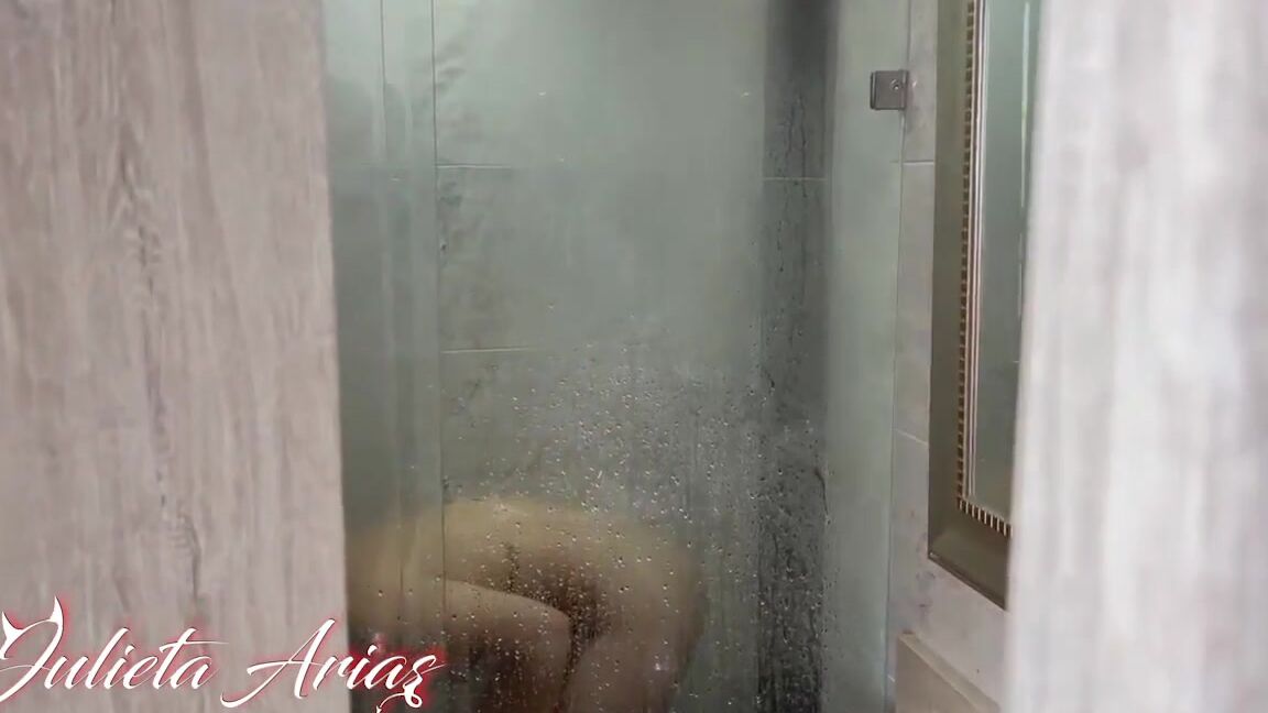 Bathroom, Fetish, Masturbation, Shower, Voyeur julietta arias voyeur someone watch me in the shower ManyVids