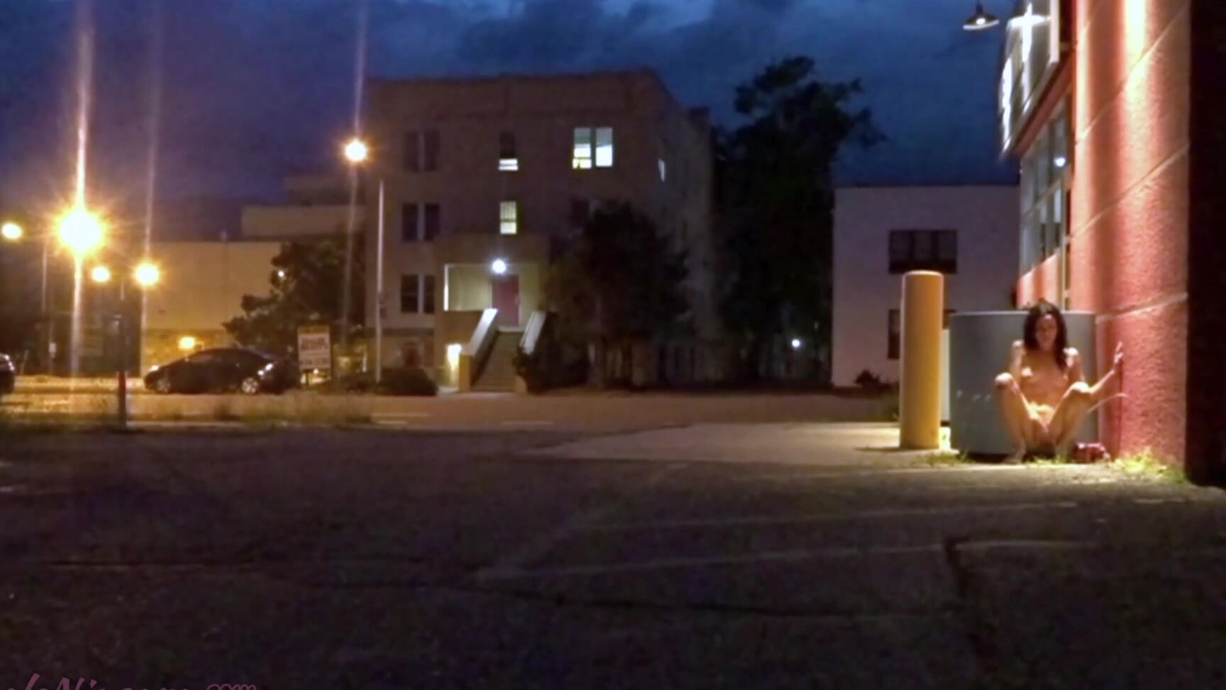 18 & 19 Yrs Old, Dildo Fucking, Outdoors, Public Nudity, Public Outdoor nicoleniagara fucking my pussy outside on the sidewalk ManyVids