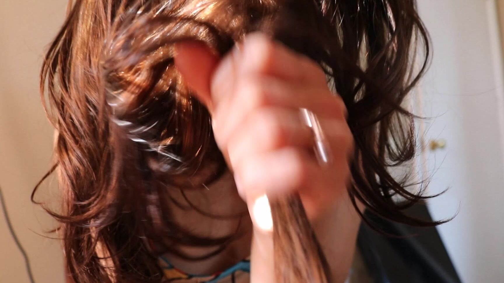 Le Lea Extreme Hair Tease Fetish With Joi