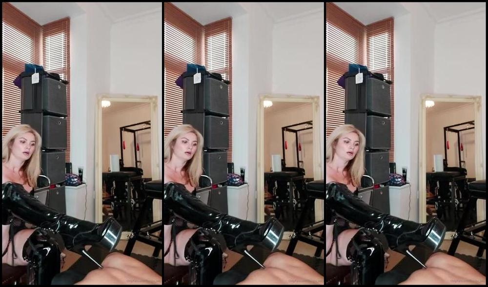 Lady Sara Borgia Onlyfans Boot Worship Face Slap Nipples Part One
