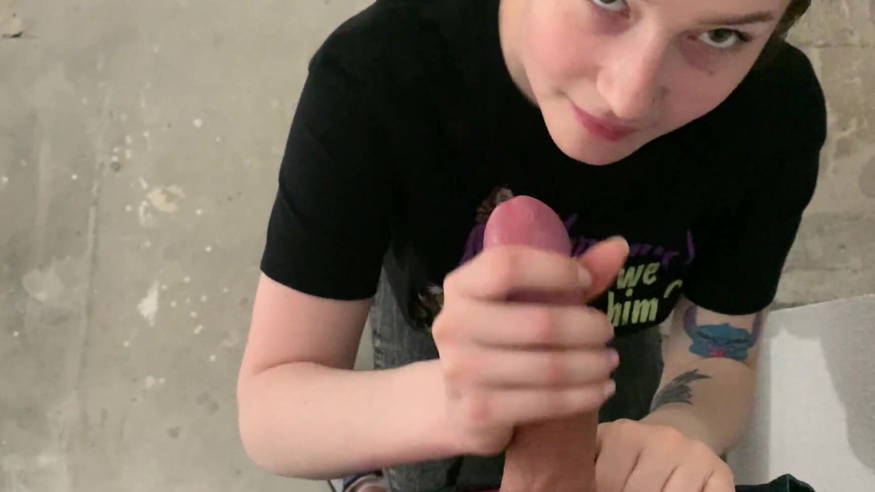 personal life RU 003 Best Friend Persuaded me Give him Blowjob in the Entrance PornHubPremium