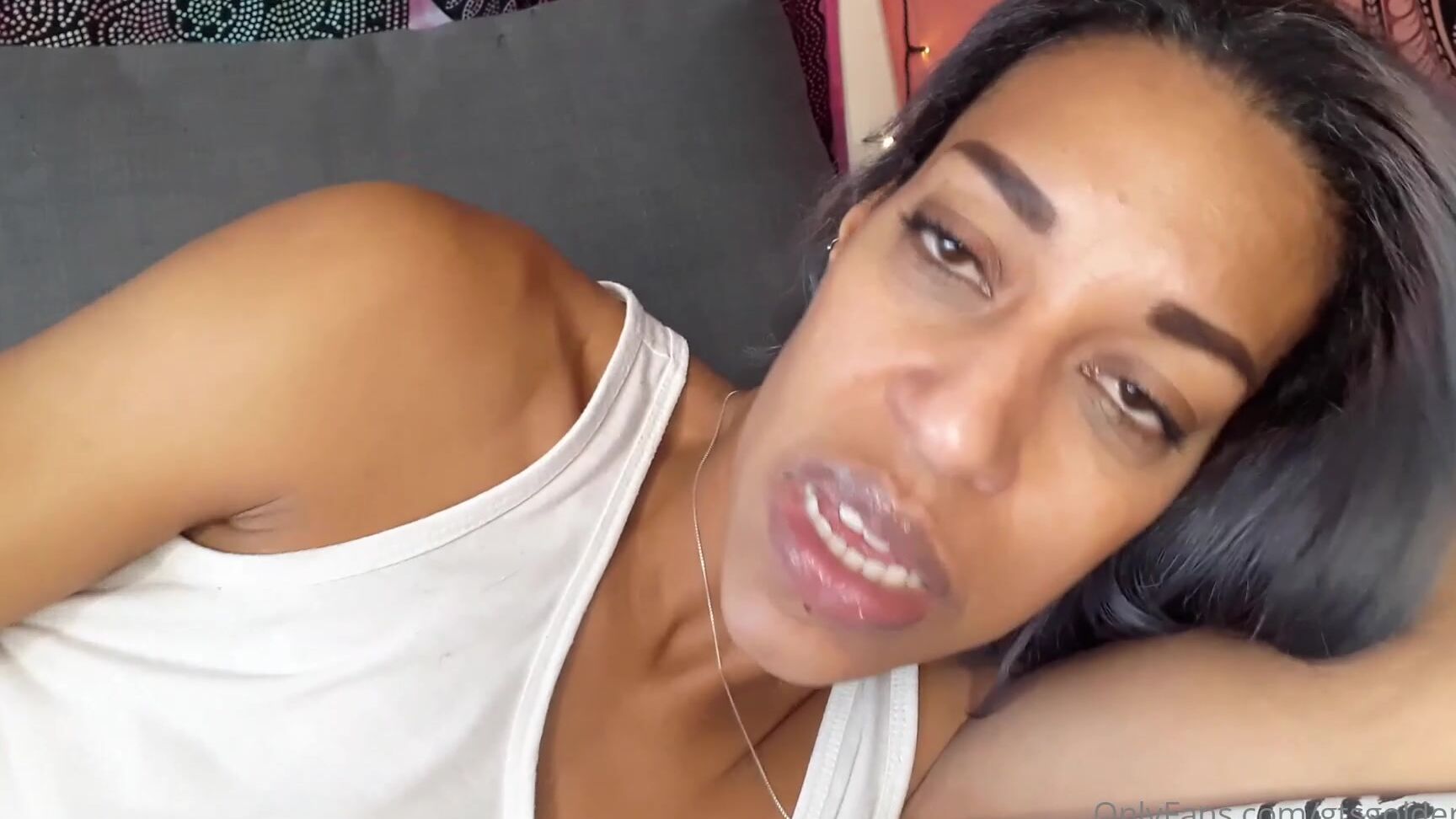 Gtsgoldenlace Ive Seen You Sniffing My Dirty Panties From The Wash Basket And How Your Cock Reacts Grea