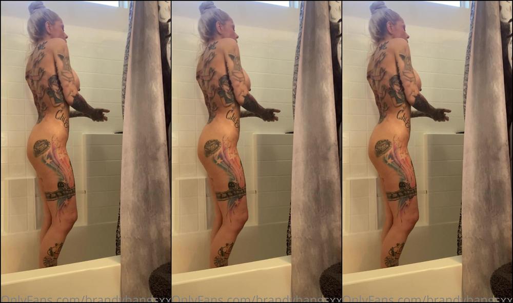 Brandybangsxxx Just Worked Out Sweaty And Hot